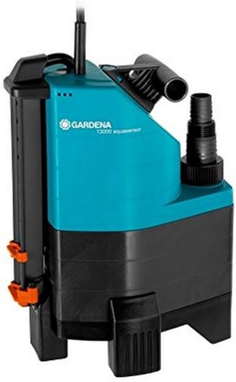 Gardena 01799-20 "Comfort 13000 Aquasensor Submersible Pump - Blue/Black/Orange