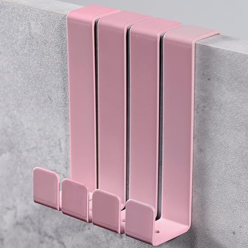 DEKAZIA   Perchero Puerta rosa Colgador