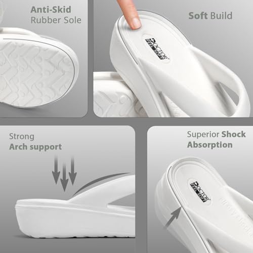 Image of Women Comfortable Thong Slippers with Cushioned Footbed, Lightweight Everyday Wear Slippers for Indoor and Outdoor Use, Soft Strap Casual Flip Flops