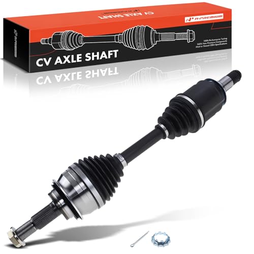 A-Premium Front Left or Right CV Axle Shaft Assembly Compatible with Toyota & Lexus Models - 4Runner 2003-2020, Tacoma 2005-2020, FJ Cruiser, GX460, GX470 - with Heavy Duty Thermoplastic Outboard Boot by A-Premium - Used condition - US$65.19