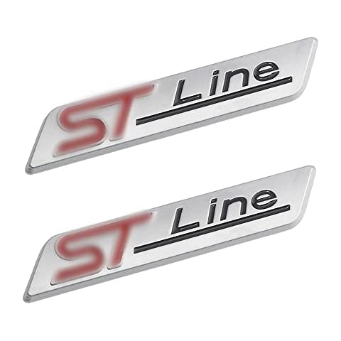 DXiongW 2 Pieces 3D Metal Stickers Car Head Emblem Badge Sticker Adhesive Emblem Badge Decals for Auto Sport Decoration Accessories Cover