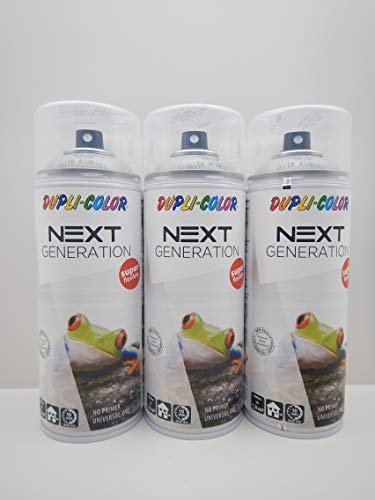 DUPLI-COLOR 2in1 RAL 9006 Next WEIßALUMINIUM SEIDENMATT Lack SPRAYDOSE 400ML (3)