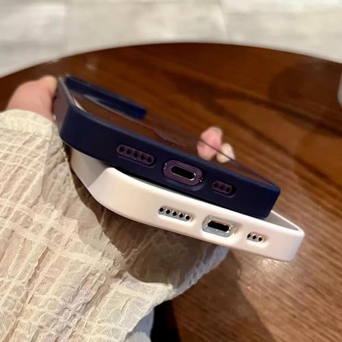 Coque iPhone 13 Pro Max transparente anti-choc et compatible induction blanche - 6