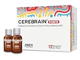 Damor - Cerebrain Forte Integratore Alimentare con Colina Bitartrato e Vitamina B12, 12 Flaconcini da 15 ml