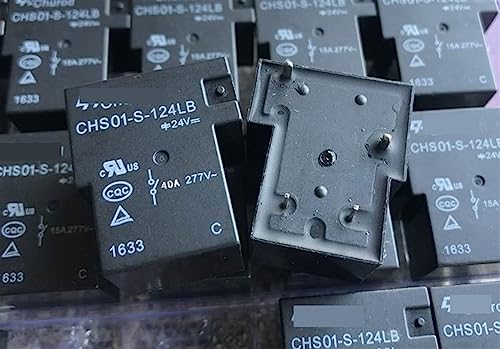 Relais 4 broches CHS01-S-124LB T-90-1B-4P 24V pour commutation de puissance 15A 40A