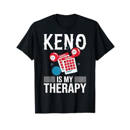 Keno Game Player Slot Machine Numbers Casino T-Shirt
