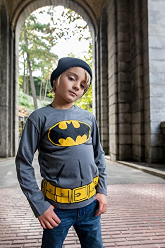 DC Comics Justice League Aquaman Batman Superman The Flash 4 Pack Long Sleeve T-Shirts Toddler to Big Kid2