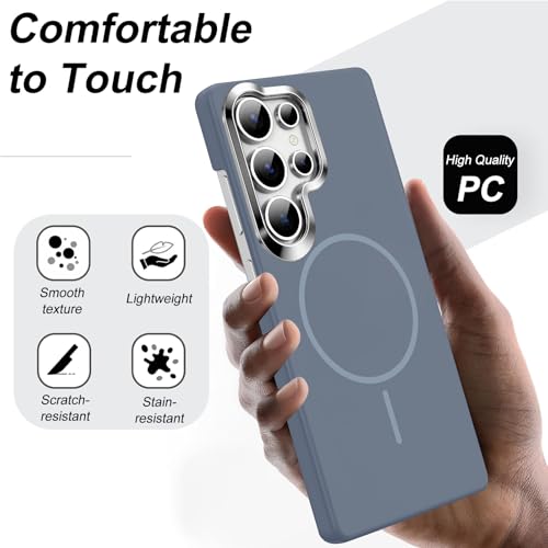 Coque fine Samsung S25 Ultra anti-choc et compatible chargeur magnétique - 3