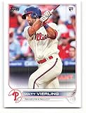 2022 Topps #316 Matt Vierling NM-MT RC Rookie Phillies