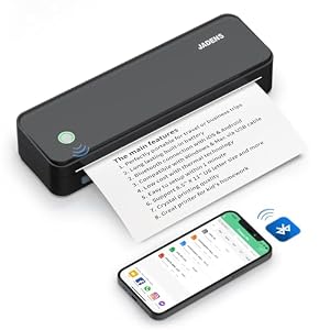 Jadens A4black Tragbarer Thermischer Belegdrucker
