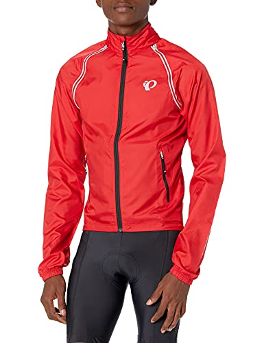 Pearl Izumi Men's Ride Elite Barrier Convertible Jacket, True Red, Small #TOP21