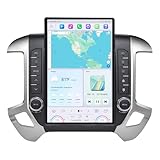 Cidava 13 Inch Qualcomm Android 11 Car Radio for Chevy Silverado and GMC Sierra 2014-2018, T-Style Car Stereo Head Unit Replacement with Wireless CarPlay/Android Auto, Fast Boot, Upgraded, 8+128GB