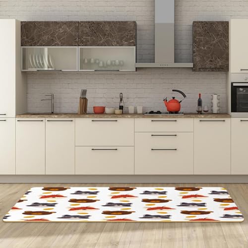 Alfombrillas de cocina absorbentes y lavables con diseño de animales 3