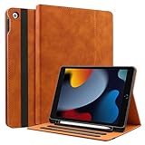 iPad 9th Generation Case, iPad 10.2 Case Fits 9th/8th/7th, 2021/2020/2019 Model with Pencil Holder...