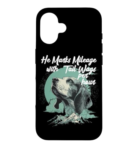 HE MARKS MILEAGE WITH TAIL WAGS PER HOUR �X�}�z�P�[�X iPhone 16 �p