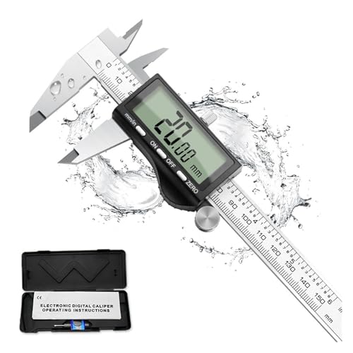 Pied à coulisse numérique en acier inoxydable 150mm pour vos mesures de précision