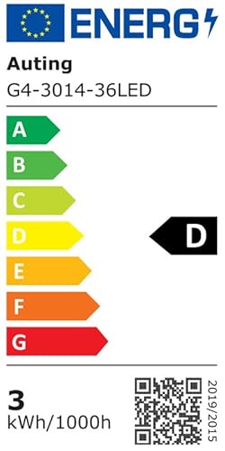 Auting G4 LED Lampadina,3W Equivalenti a 30W