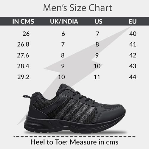 Image of BRUTON 842 EVA Lite Sneakers Casual Shoes Walking Shoes for Men-Black