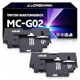 LUCROKINK MC-G02 - Confezione di 2 inchiostri per Canon PIXMA G1220 G1420 G1520 G2160 G2260 G2420 G2460 G2520 G2560 G3160 G3520 G3560 G3420 G3420 3460 Stampante G3860 G540 G550 G640 G650 G695 (2 nero)