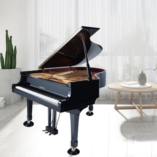 Klavieruntersetzer, Möbeluntersetzer, Piano Foot Pads, Bodenschoner, Caster Cups - Rutschfest, Schalldicht, Schützt Böden, Fliesen und Teppiche vor Schäden, 4 Stück