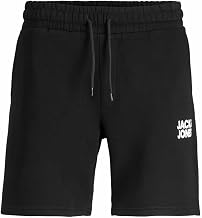 JACK & JONES Jjinewsoft GMS Men's Tracksuit Shorts Fabric Sweat-Knee Length-Regular