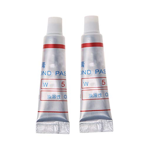 Jenor Diamant-Schleifpaste für Glas, Metall 2er-Pack