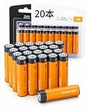 (単3形, 1セット20個)AA 1.5V 単3形, 1セット20個 乾電池保存期限10年 ロット 2023.4 液漏れ防止 アルカリ 大容量 image