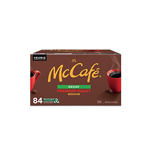 McCafe Decaf Premium Medium Roast K-Cup Coffee Pods 84 Count
