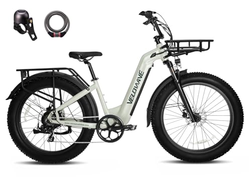 VELOWAVE Electric Bike for Adults with 1200W Motor, 47.97V 14.4AH