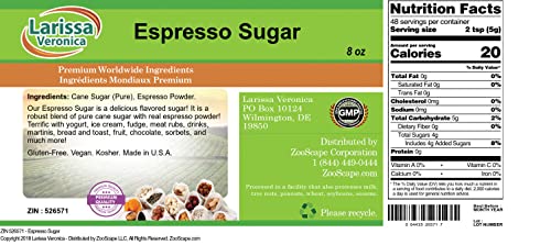 Espresso Sugar (8 oz, ZIN: 526571) image 4