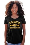 Iowa Hawkeyes Women's T-Shirt Athletic Team Color, Large