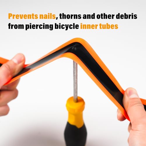 Chooee Self-Adhesive Bike Tire Liner,Anti-Puncture Tire Liner for 28 inch Mountain Bike Puncture Tire Liner & 700c Gravel/Road Bike,2 roll-23mmBicycle Inner Tube Flat Protection by Chooee - Image 3