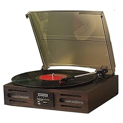 Disques vinyles portablesRecord Player Bluetooth Turntable Vinyl Player with Built in Stereo SpeakersRetro Vintage Phonographe 3 Speed Chaque Famille - Les Beatles, Paul McCartney, John Lennon, RIngo Starr, George Harrison