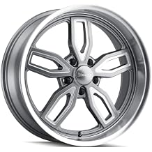Ridler Grey W/Milled Spokes & Diamond Lip 20X10 5-120.65 0Mm 72.62Mm Wheel 10 x 22. inches /5 x 20 inches, 0 inches Offset