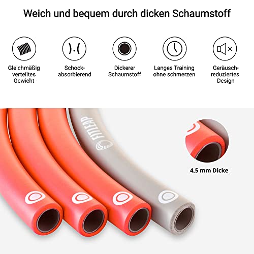 Fitleap Hula-Hoop-Reifen für Erwachsene und Kinder