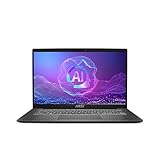MSI Modern A14 AI F2HMG-002AU Business & Productivity Laptop, 14" FHD Display, AMD Ryzen 7 250 Processor, AMD Radeon Graphics, DDR5 8GB*2 RAM, 512GB SSD, Windows 11, Platinum Gray