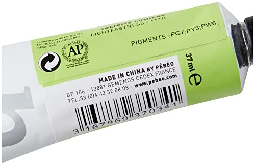 Pébéo - Olio fine XL 37 ML - Pittura Verde Chiaro