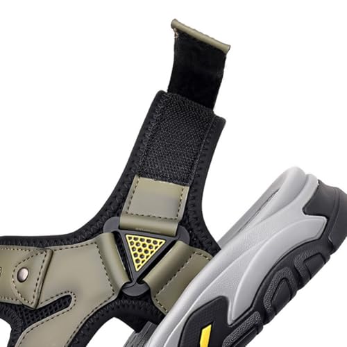 Summer Baotou Sandals Men Non slip Hiking Breathable Outdoor Water wading Sports Leisure Beach Shoes3