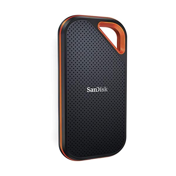 SanDisk Extreme Pro Portable SSD externe SSD 1 TB (externe Festplatte mit SSD Technologie 2,5 Zoll, 1.050 MB/s Lesen, NVMe SSD, IP55) grau – Bild 4