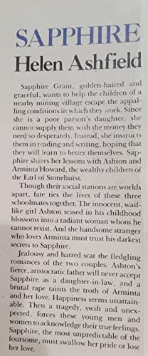 Sapphire 031269962X Book Cover