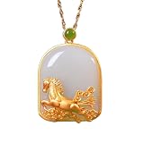 Design retrò e alla moda: il design dei gioielli della collana di giada cinese spesso adotta elementi di gioielli tradizionali, come fibbie di sicurezza, serrature Pixiu, Ruyi, nuvole di buon auspicio, ecc., Incorporando anche intarsio in metallo o altre tecniche decorative. Mantiene il significato classico dei gioielli tradizionali aggiungendo un senso di moda.