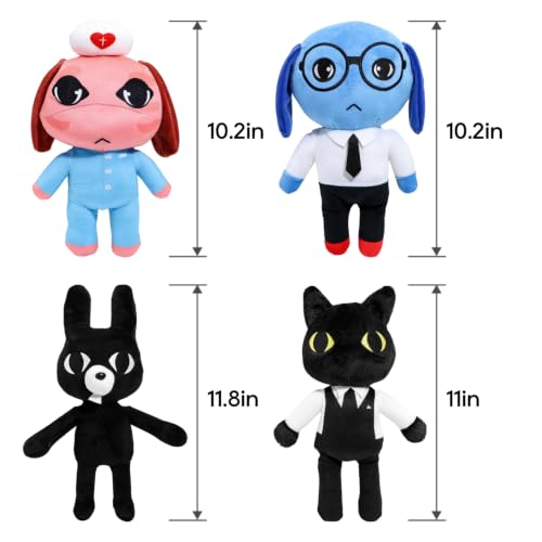 DUMPOP Animal Hospital Plush,10inch Cute Secret Agent Plushies