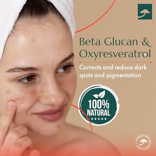 Image of Dark Spot Corrector Serum for Pigmentation & Dark Spots | Oxyresveratrol + Mushroom Actives | Brightening & Even Skin Tone Serum for Face, Non-Irritating Formula, 30ml