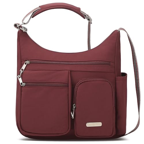 MHCNLL Anti Theft Crossbody Bag for Women, Waterproof Nylon Travel