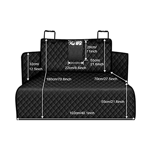 Siveis Suv Cargo Liner For Dogs,Water Resistant Car Boot Liner For Dog Seat Cover Mat Scratch Proof Non-Slip Suv Boot Liner With Bumper Flaps Protector Universal Size For All Cars Truck Sedans #TOP2