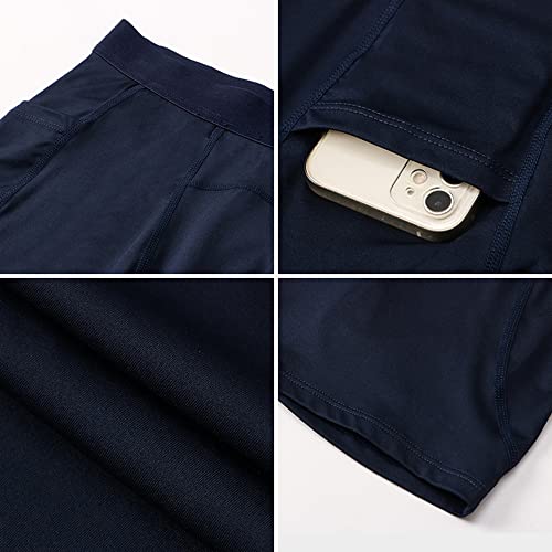 yeacher Shorts Esportivos Masculinos Com 3 Itens. Cueca De Treino Ativo. Calções Masculinos De Compr