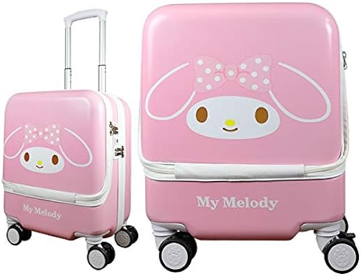 Amazon フロントポケット付16inchスーツケース Hk Suc 04 Mpk サンリオ マイメロディ ピンク 30l Sis スーツケース