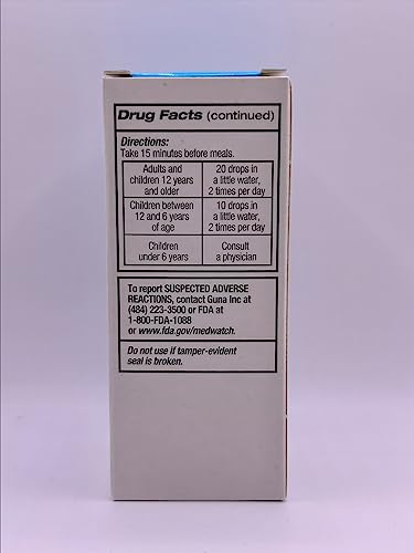 Guna Mood Support Natural Homeopathic Remedy To Relieve Stress, Mild Restlessness And Help With Relaxation - 1 Ounce #TOP1