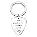 I'd Pick You Every Time Guitar Pick/Key Chain Stainless Steel - Musician Guitarist Husband Boyfriend Gift