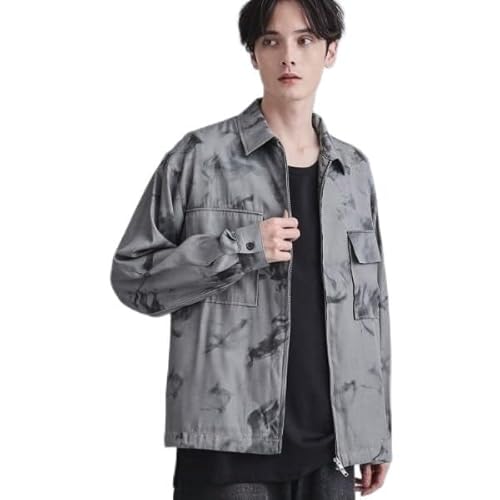 [ティーケー タケオキクチ] カジュアルシャツ シャンブレーシャツアウター 17085102 メンズ チャコールグレー(013) 03(L)